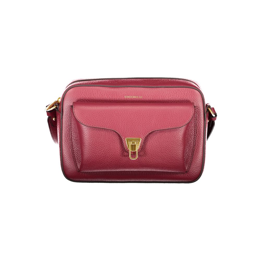 Coccinelle Lila Leder Damen Handtasche