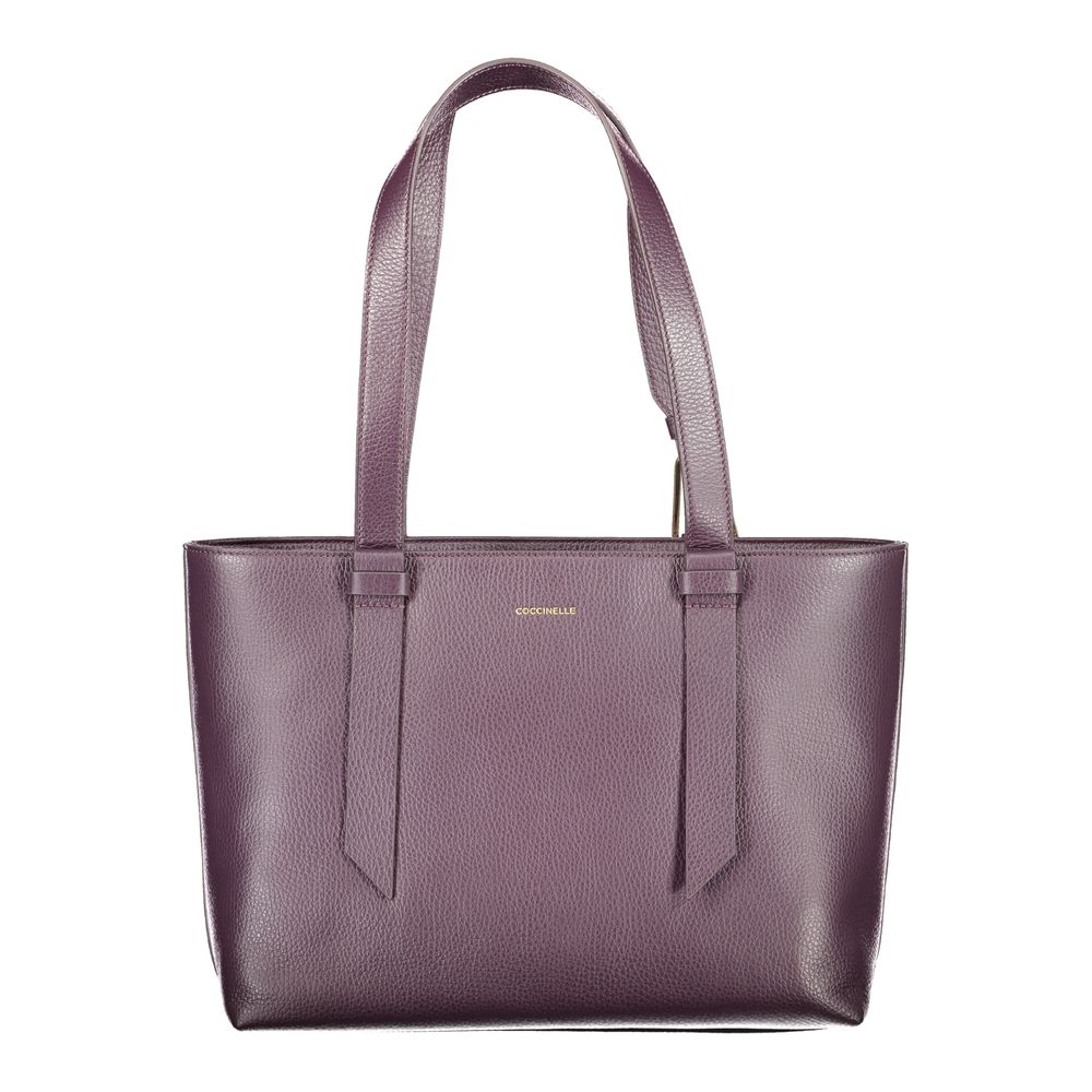 Coccinelle Lila Leder Damen Handtasche