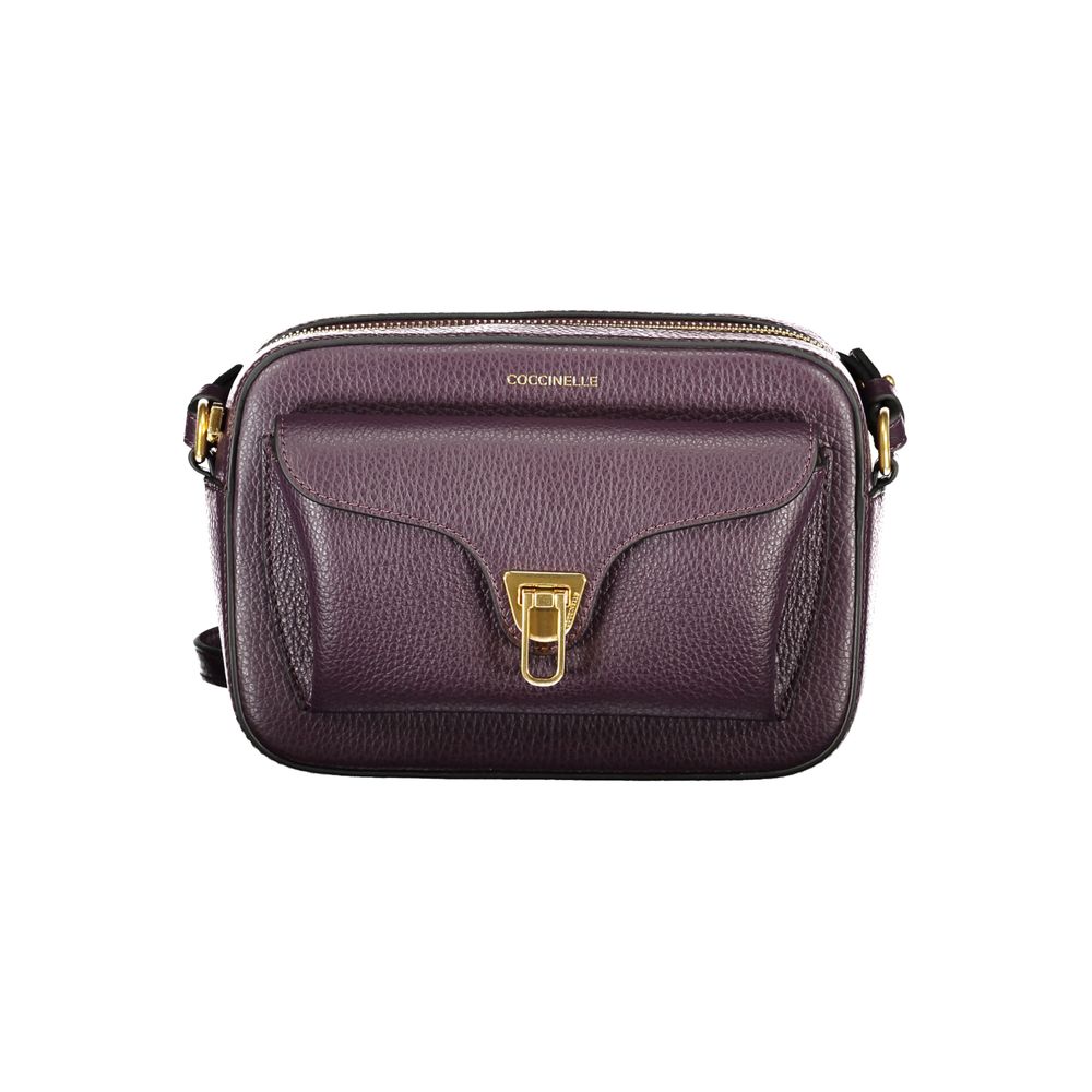 Coccinelle Lila Leder Damen Handtasche