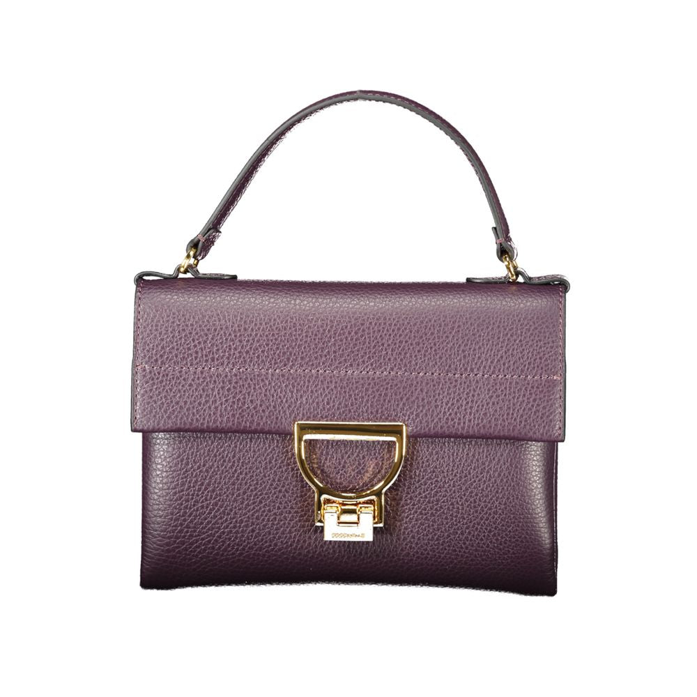 Coccinelle Lila Leder Damen Handtasche