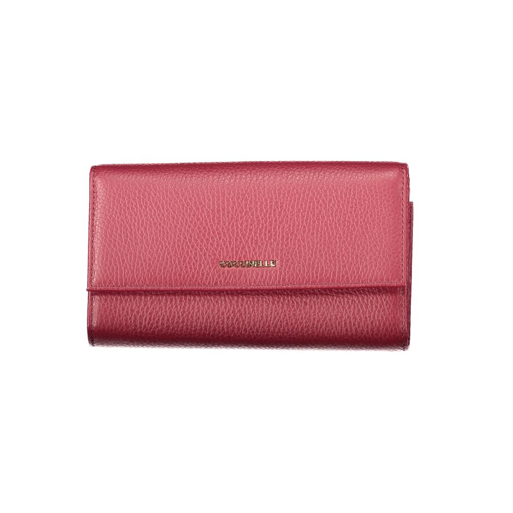 Coccinelle Rote Leder Damen Geldbörse
