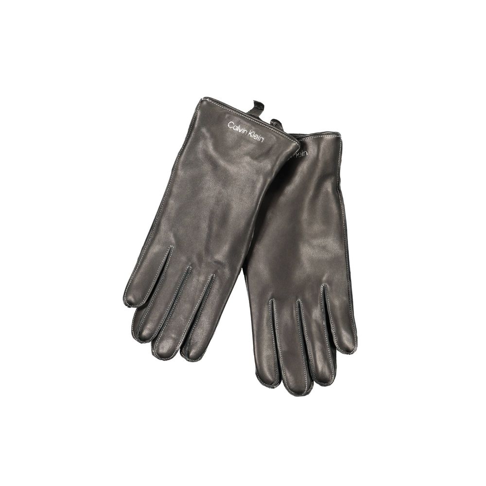 Calvin Klein – Schwarze Wollhandschuhe