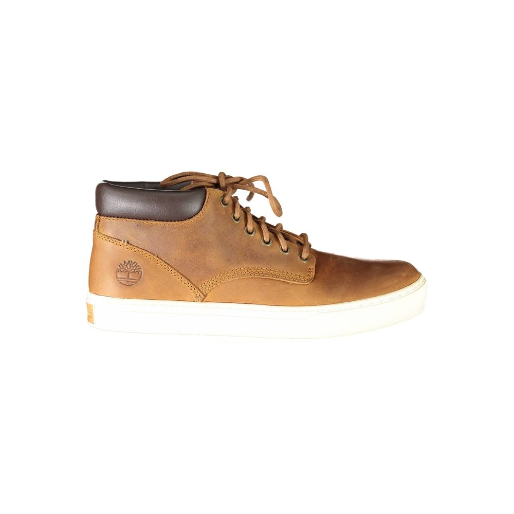 Braune Timberland-Ledersneaker
