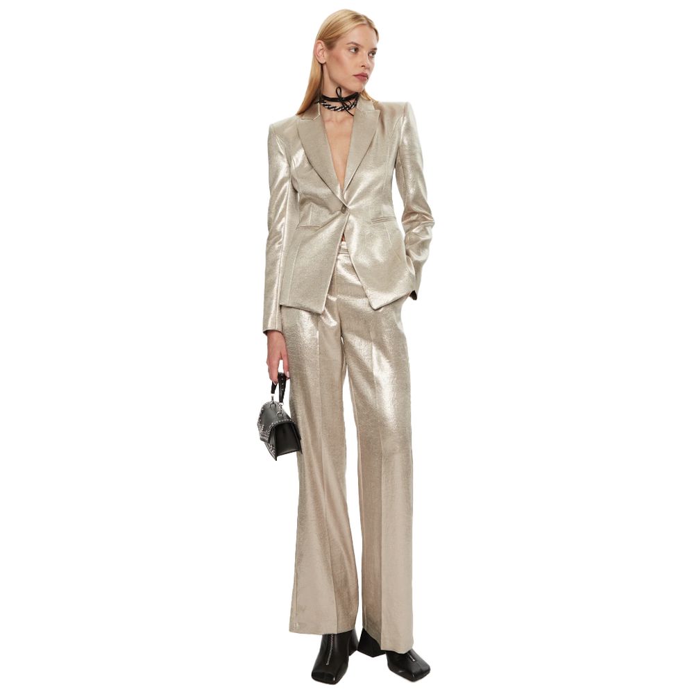 Gelber Polyesterblazer von Patrizia Pepe