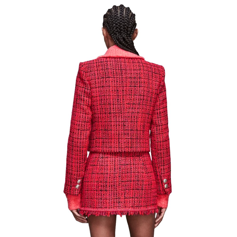 Patrizia Pepe Roter Polyester-Blazer