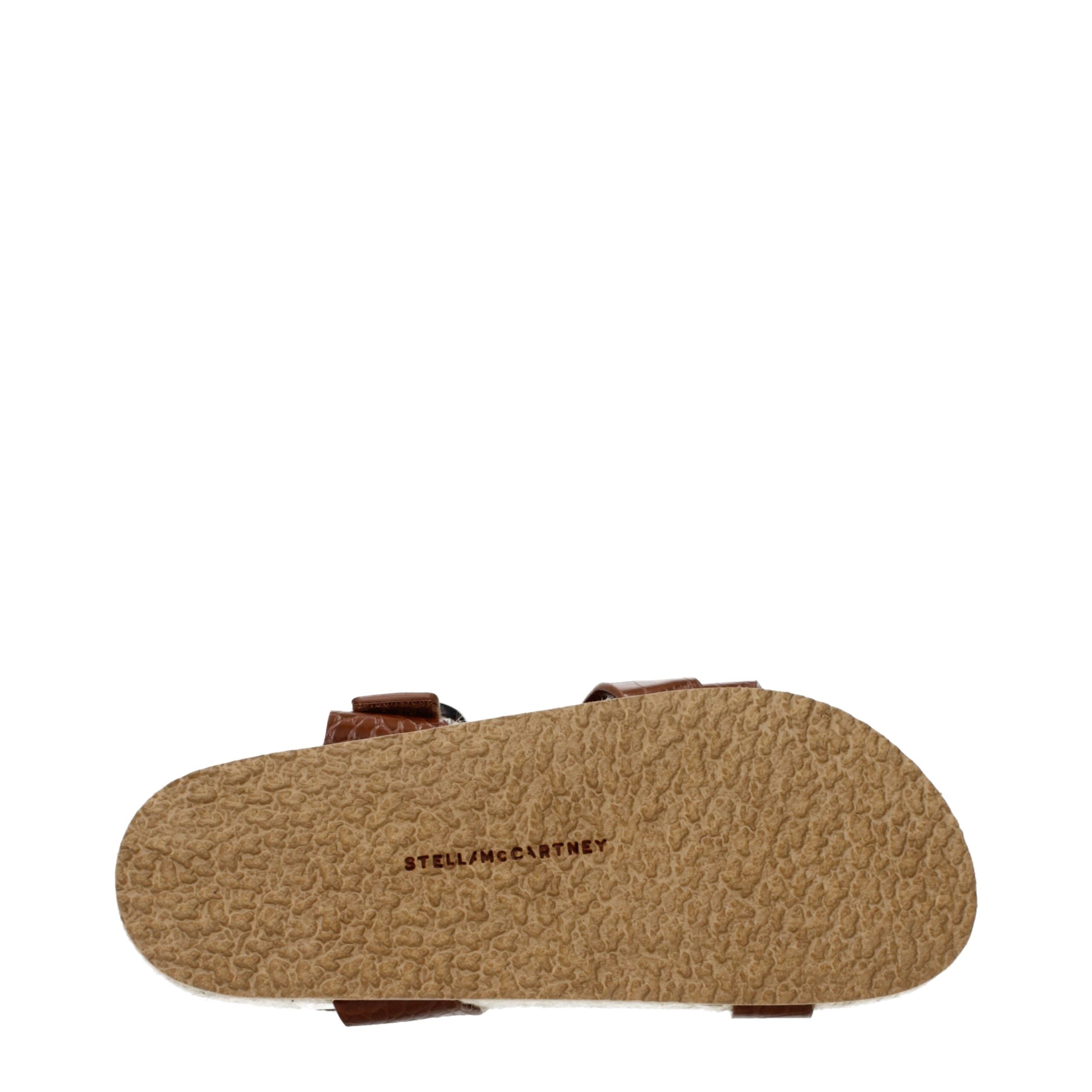 Stella McCartney Brown Leather Sandals