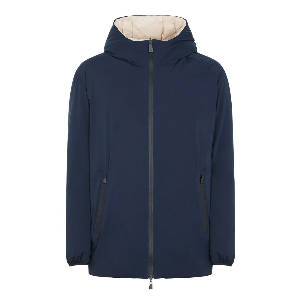 Suns Blaue Polyester-Wendejacke für Herren