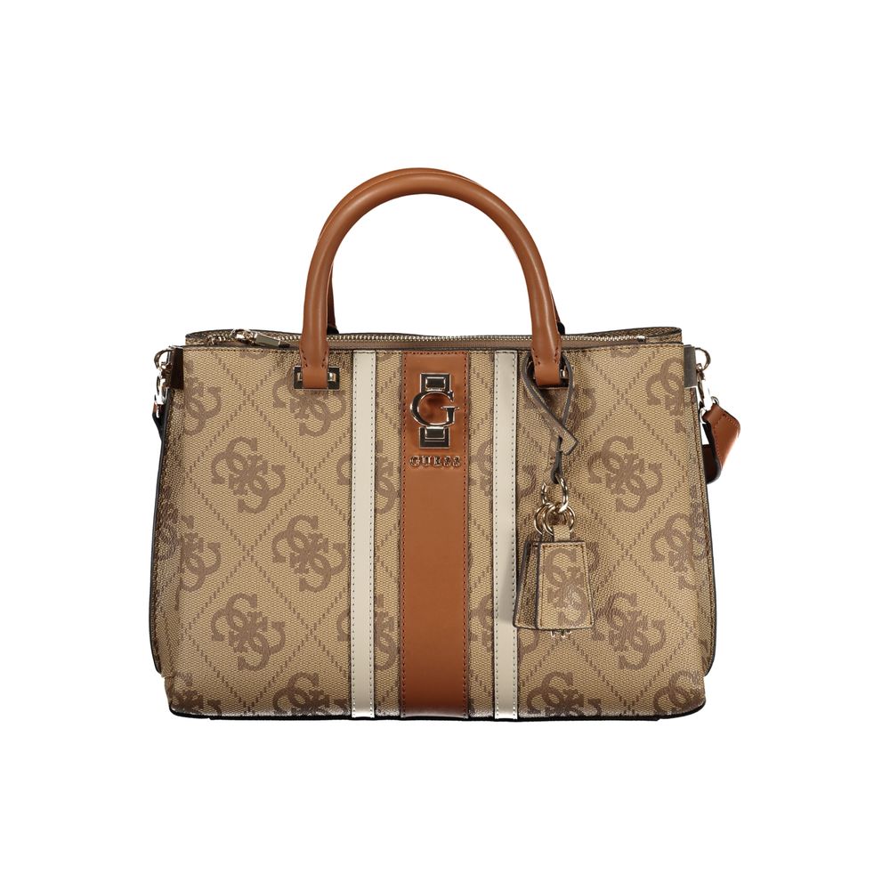 Guess Jeans Beige Polyethylene Women Handbag