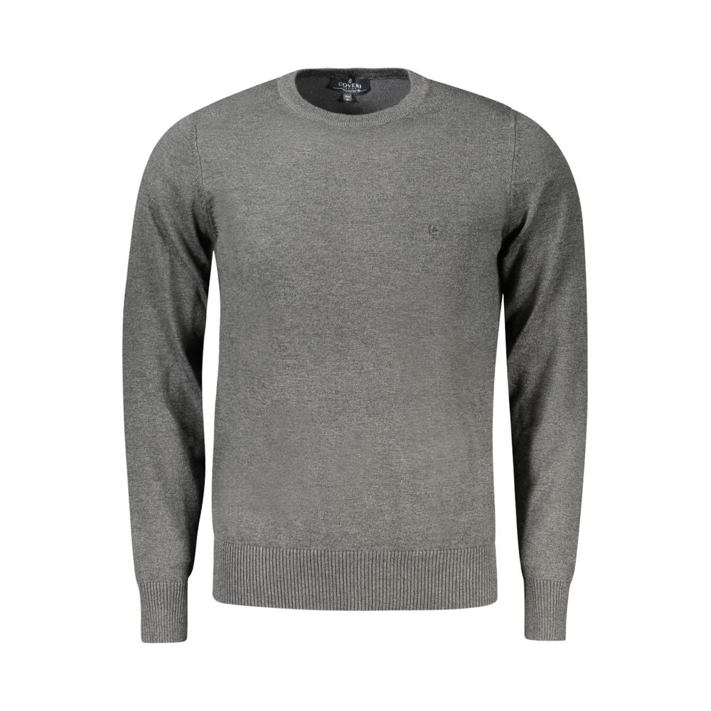 Coveri Moving Grauer Nylonpullover