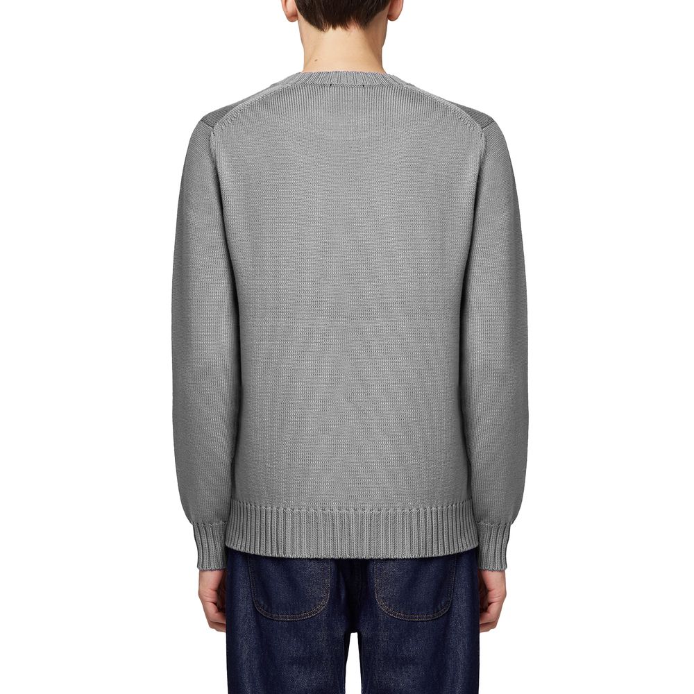 Alpha Studio Gray Cashmere Sweater