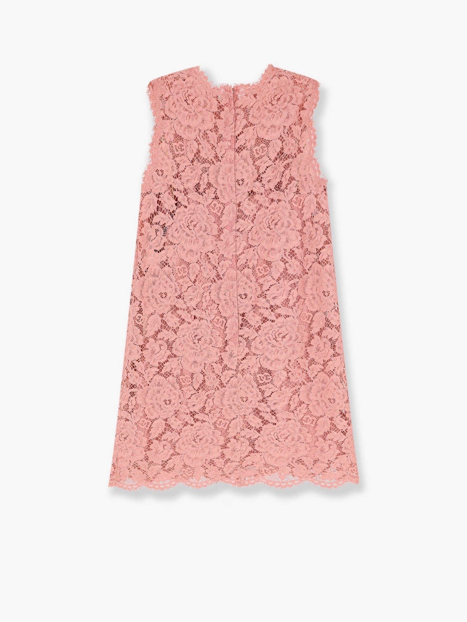 Dolce & Gabbana A line dg floral lace dress