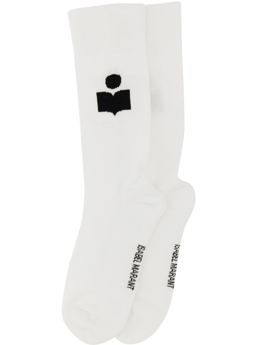 Isabel Marant CALZINO CON LOGO