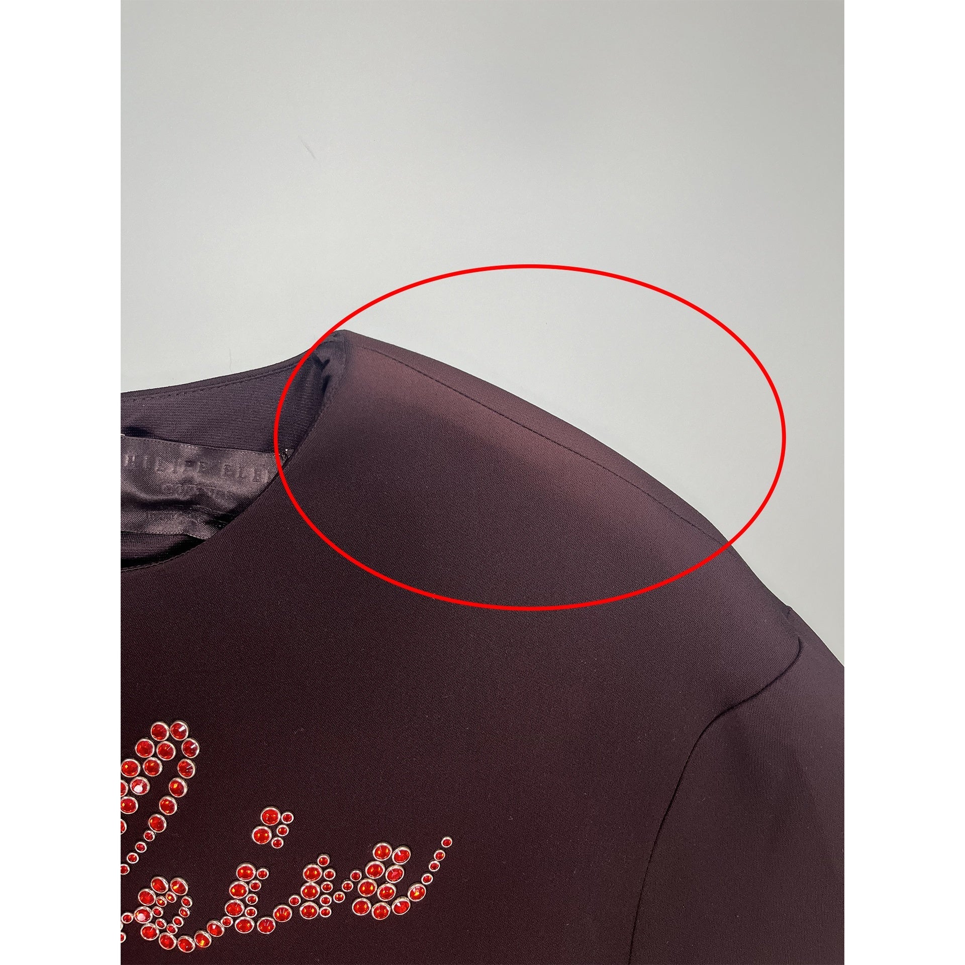 Philipp Plein Logo Mini Dress