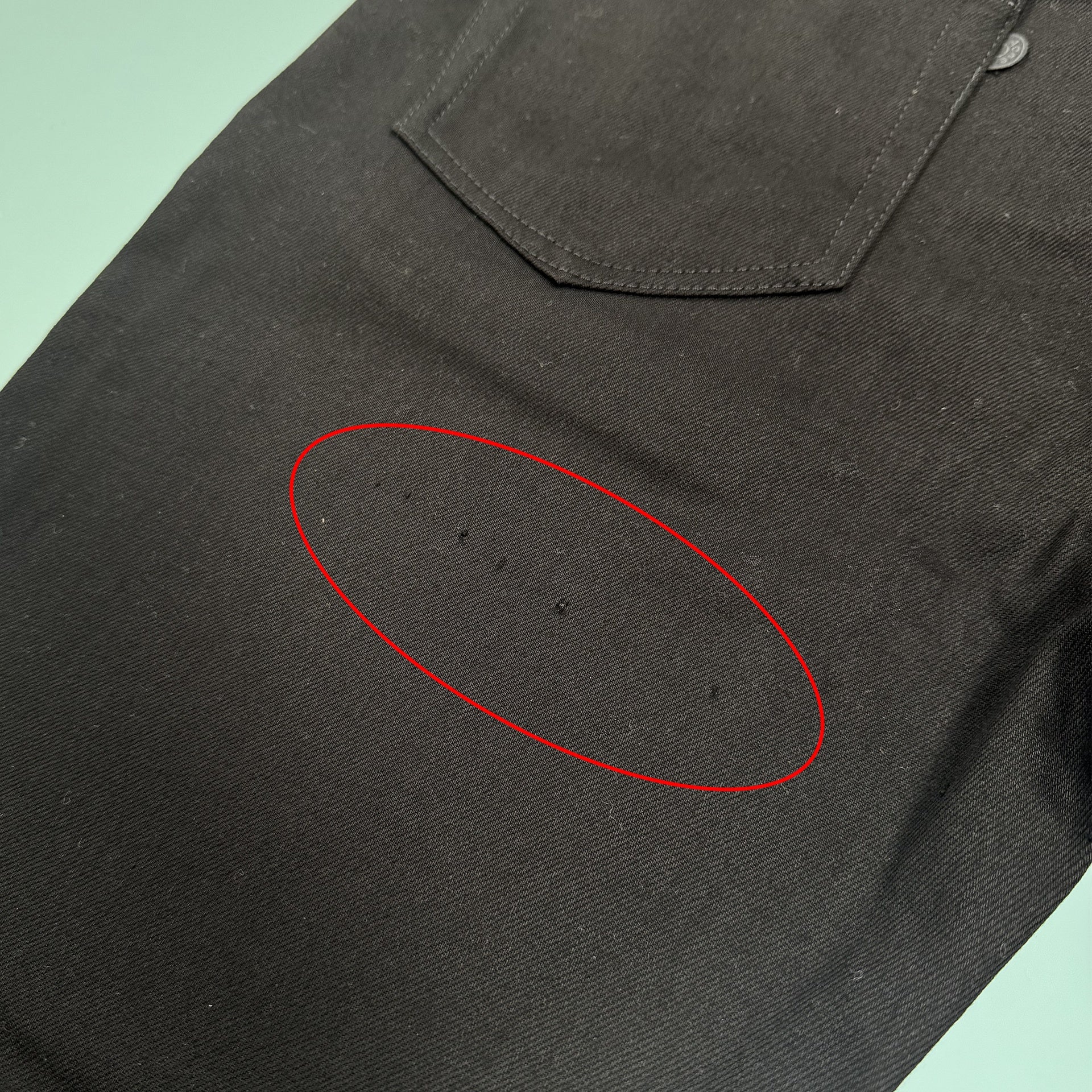 Acne Studios Blå Konst River Stay Cotton Denim Jeans