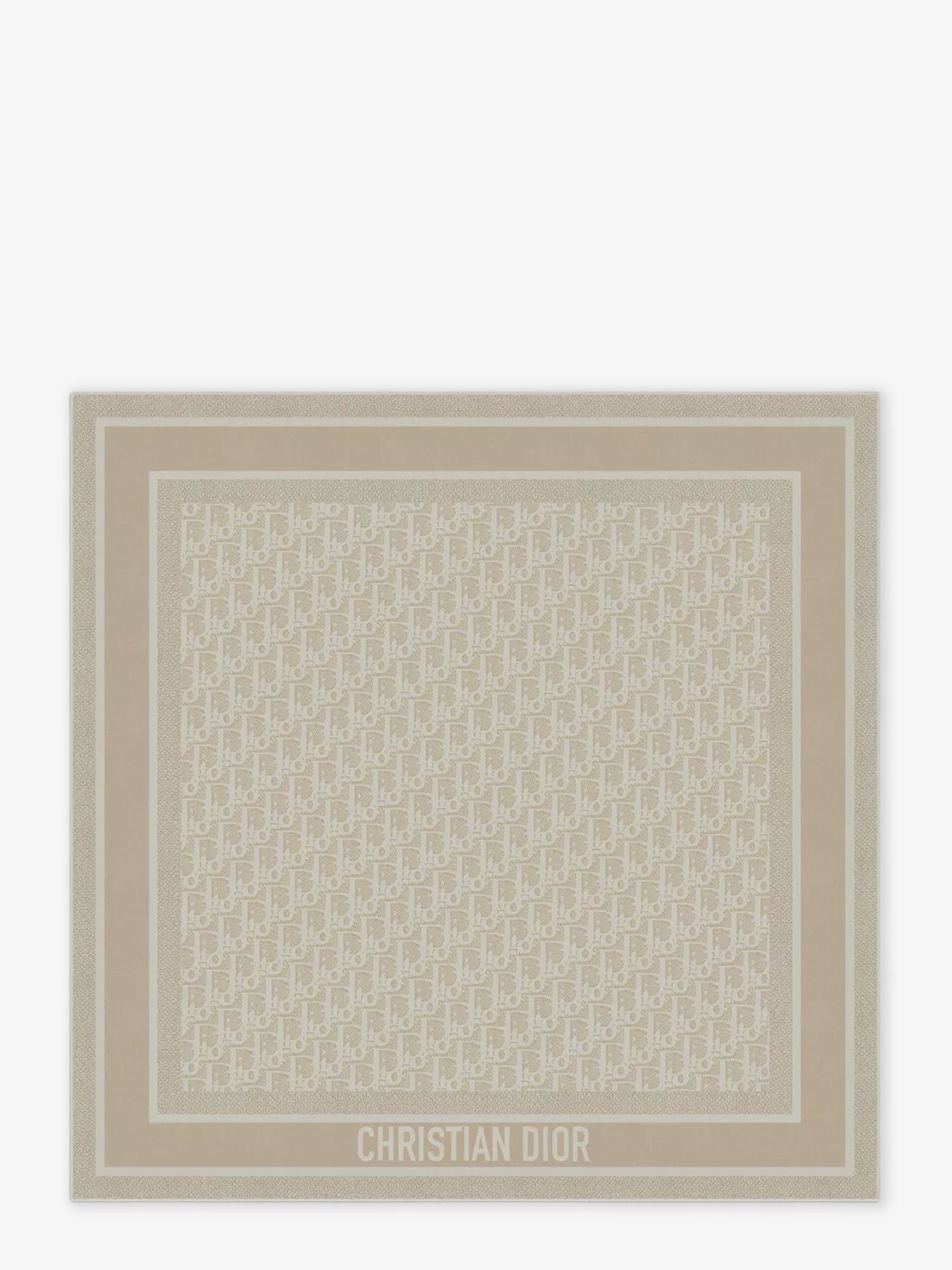 Dior Dior Oblique silk twill foulard