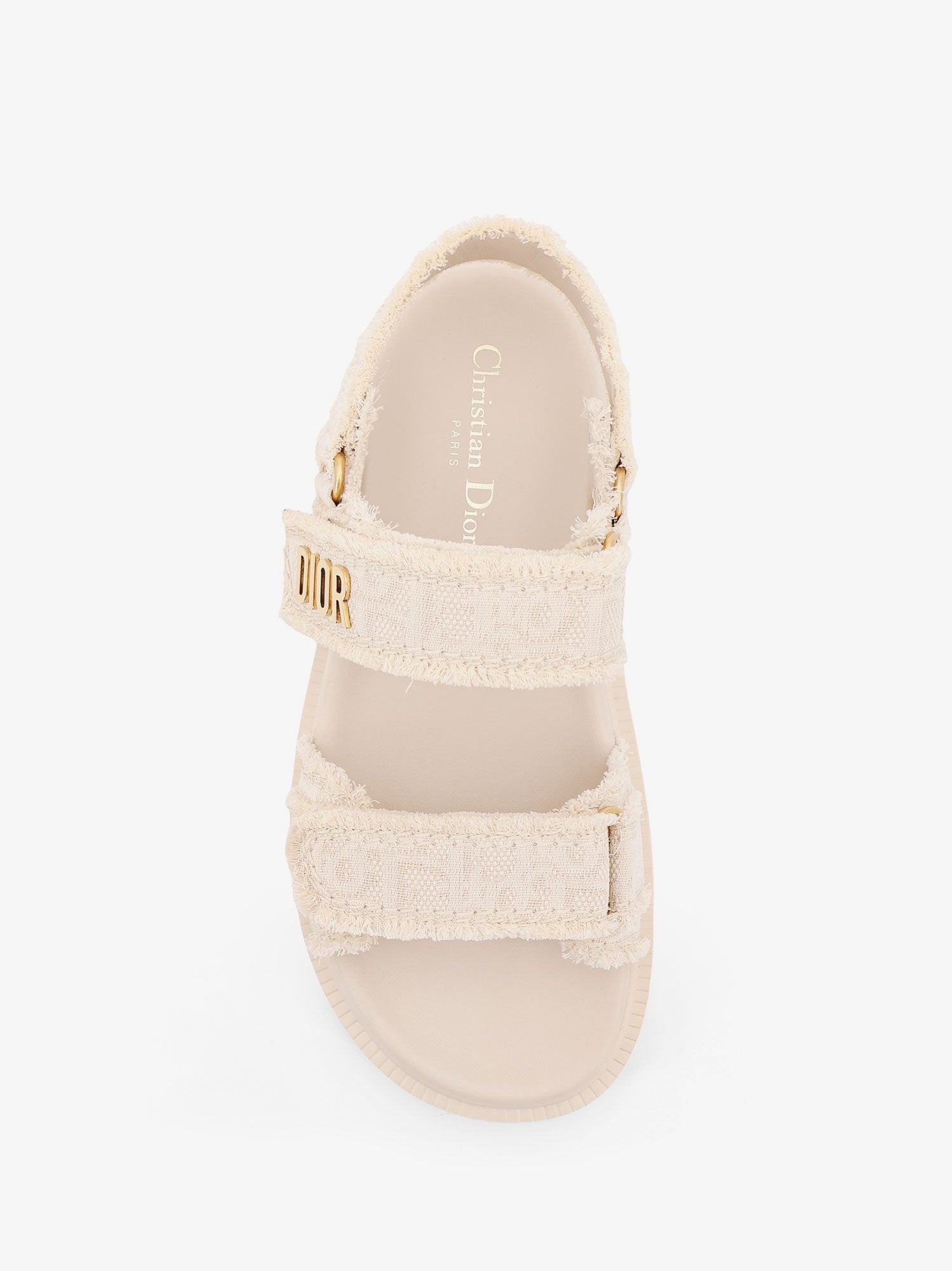 Dior Dioract fabric sandals with Dior Oblique motif