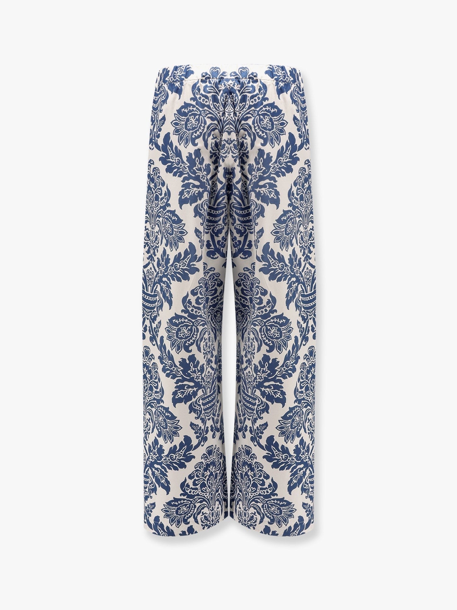 'S MAX MARA Merano cotton trouser with floral print
