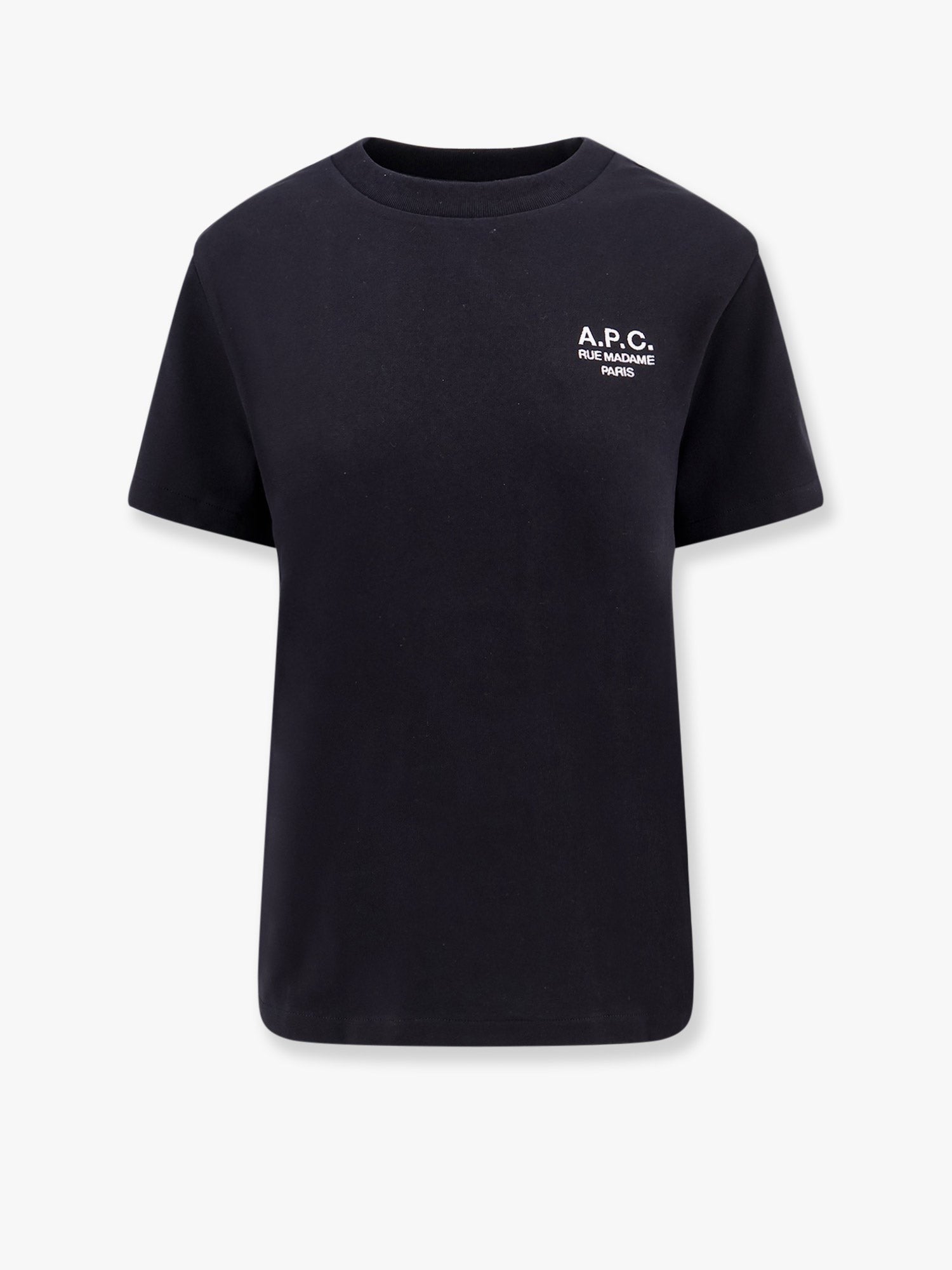 A.P.C. Organic cotton t-shirt with logo embroidery