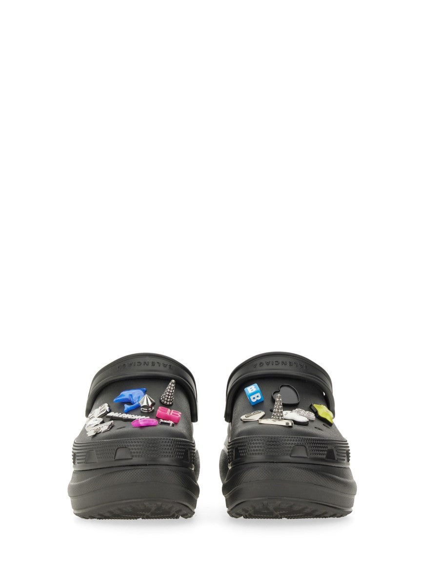 Balenciaga "CROCS JIBBITZ" SABOT