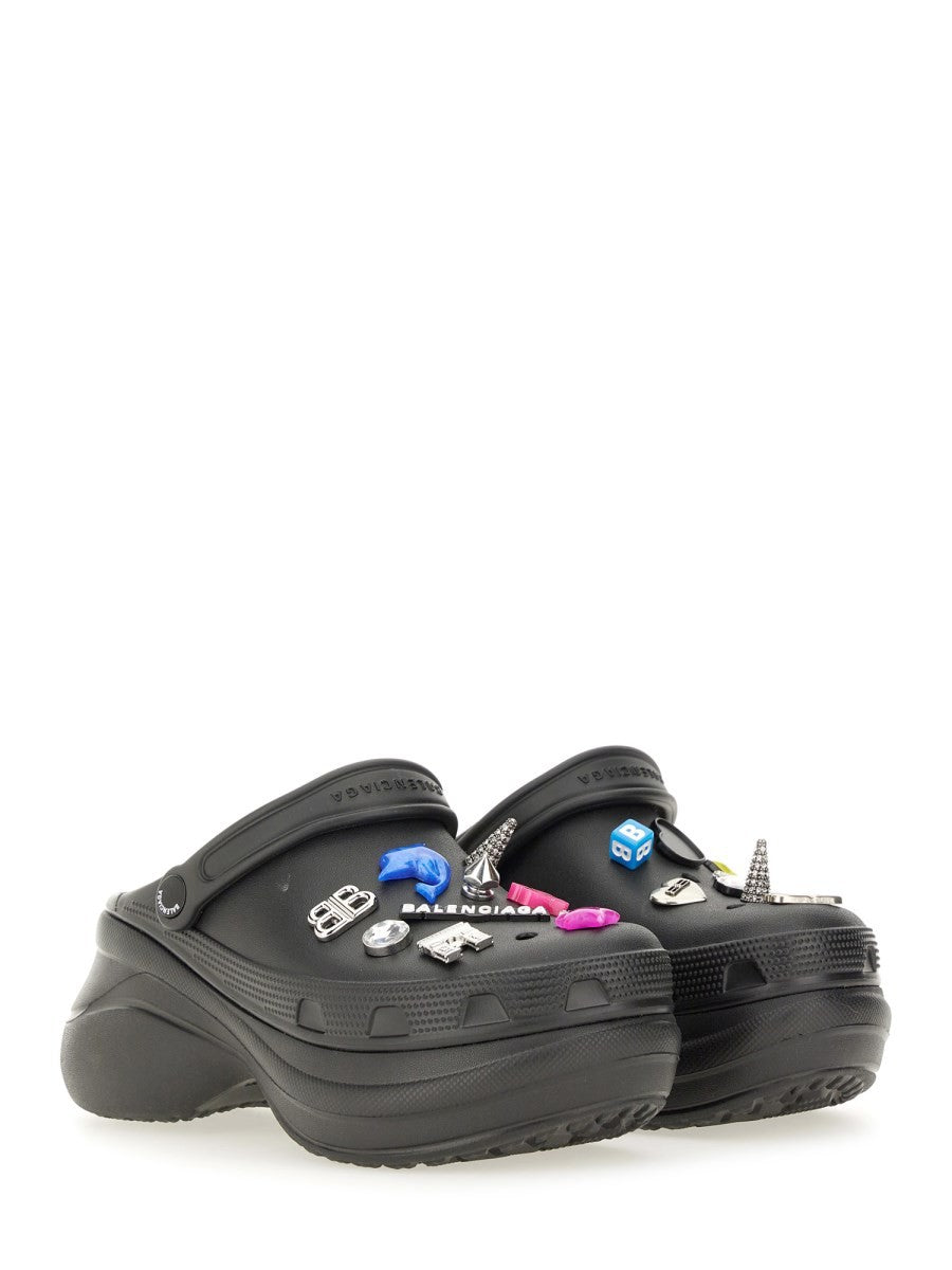 Balenciaga "CROCS JIBBITZ" SABOT
