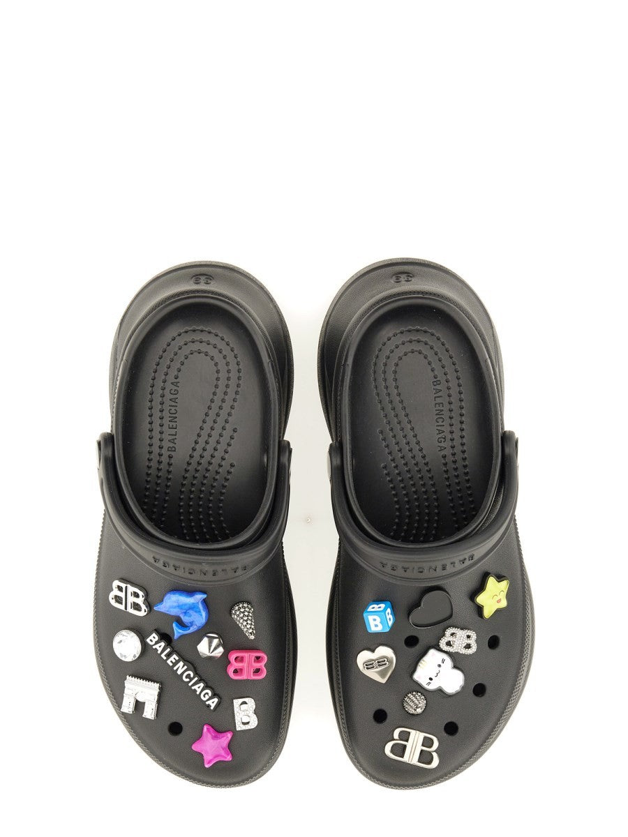 Balenciaga "CROCS JIBBITZ" SABOT