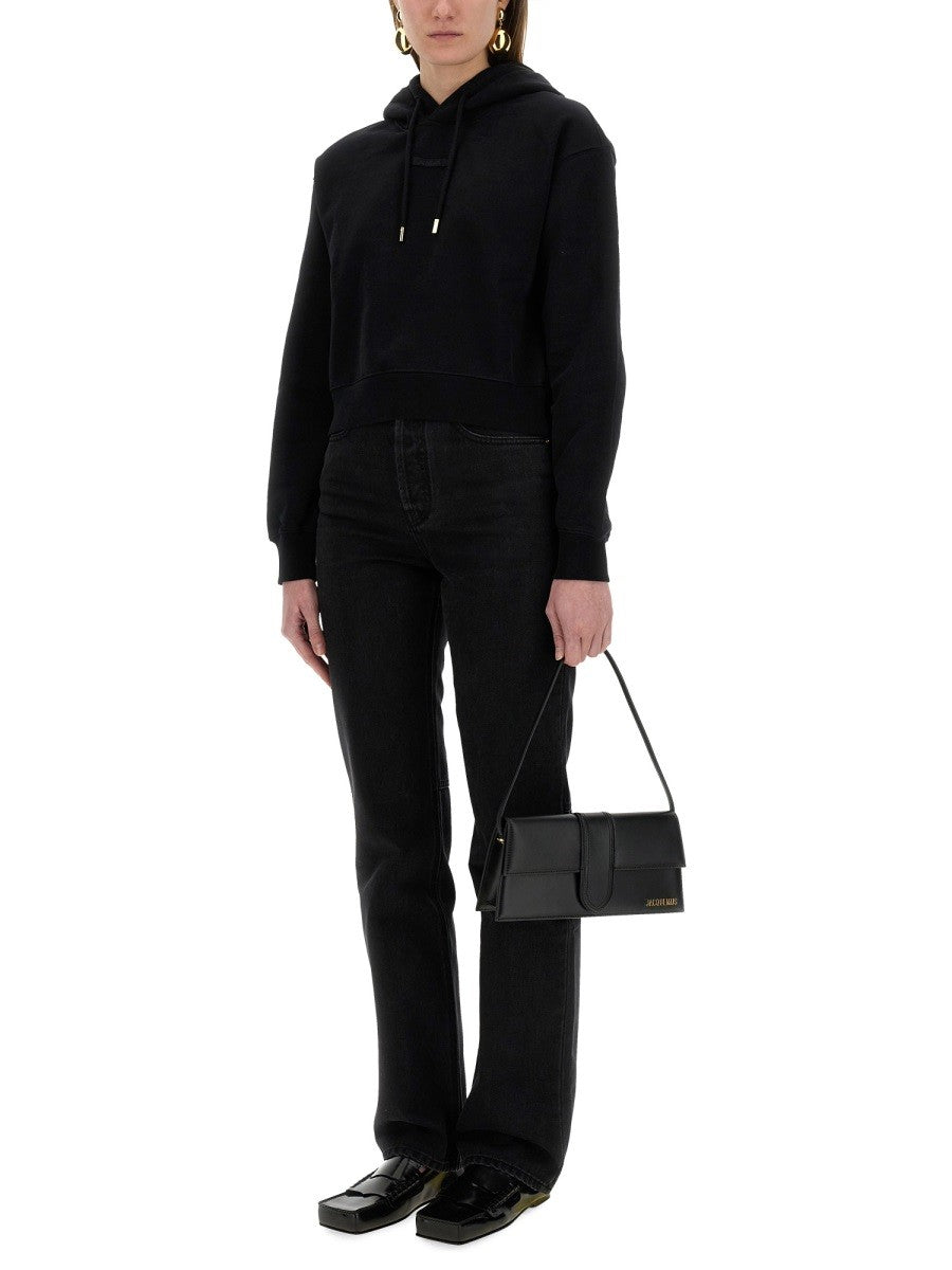 JACQUEMUS "THE SWEATSHIRT" WITH GROSGRAIN HOOD