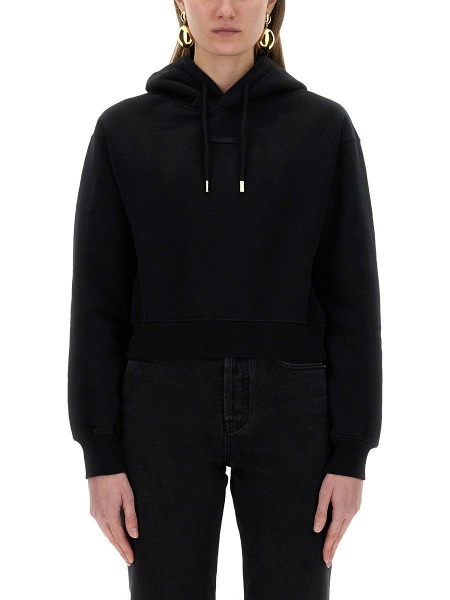 JACQUEMUS "THE SWEATSHIRT" WITH GROSGRAIN HOOD
