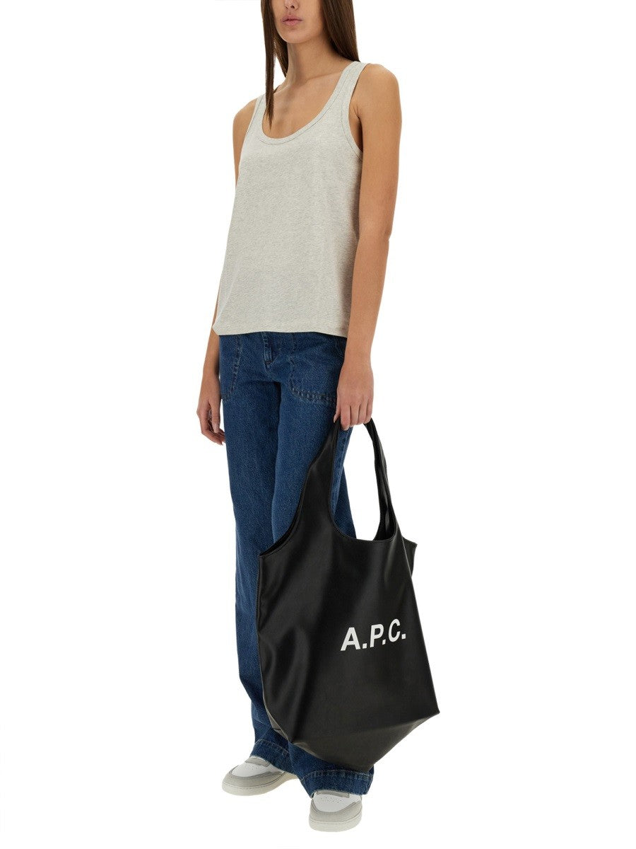 A.P.C. TOPS WITH LOGO