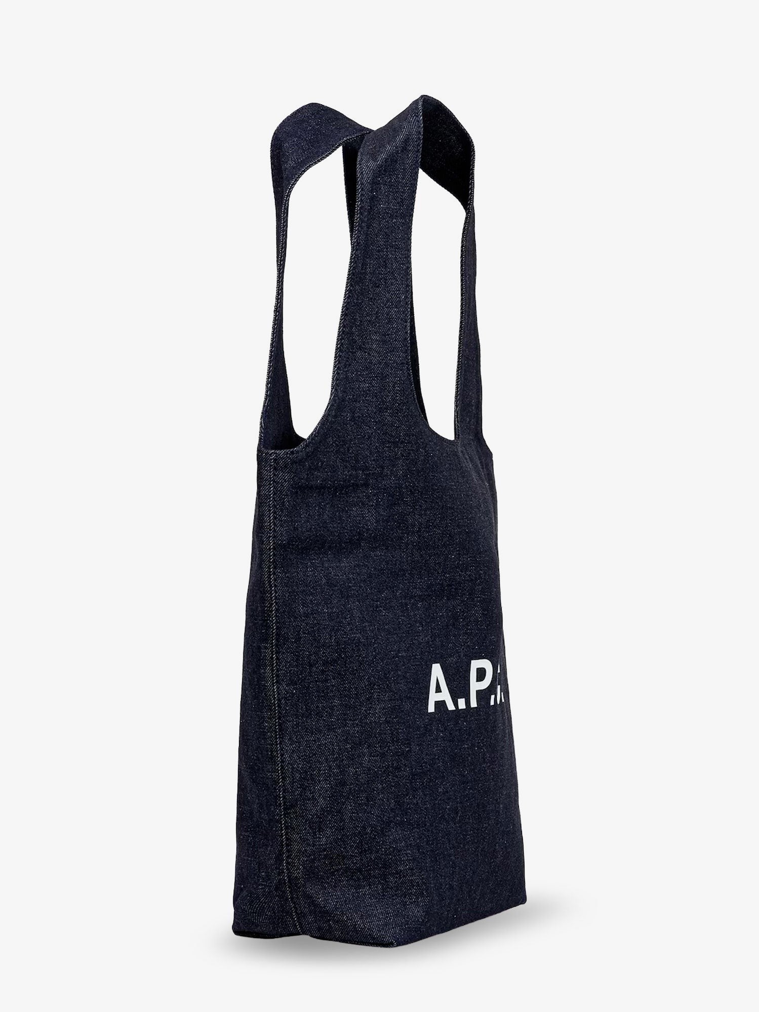 A.P.C. Tote Ninon Small denim shopping bag