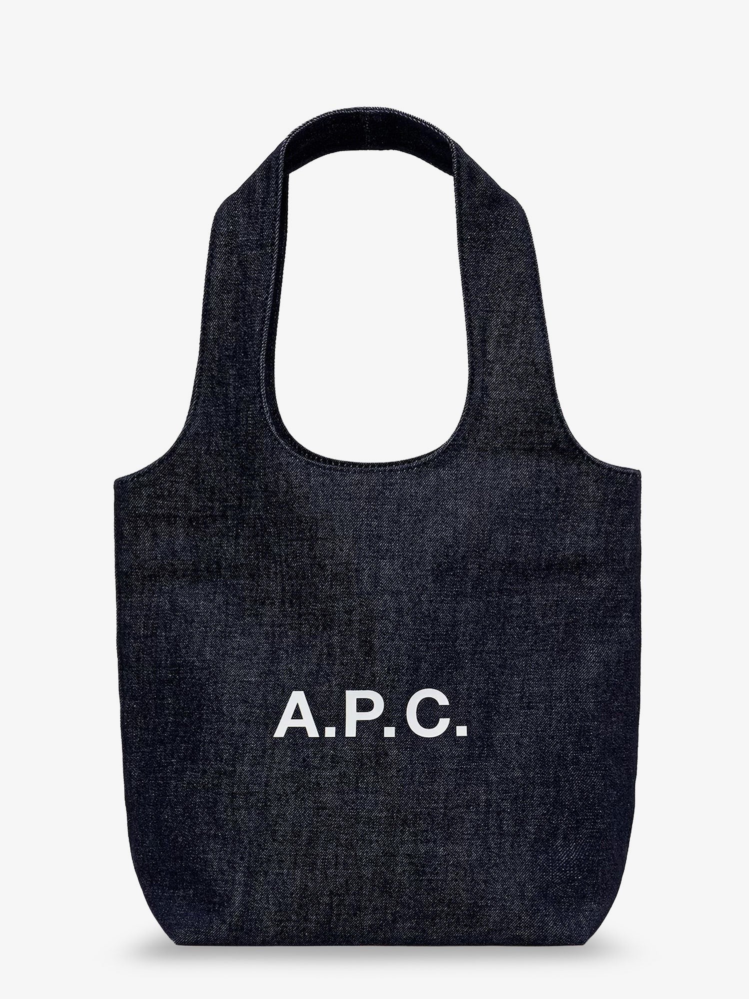 A.P.C. Tote Ninon Small denim shopping bag