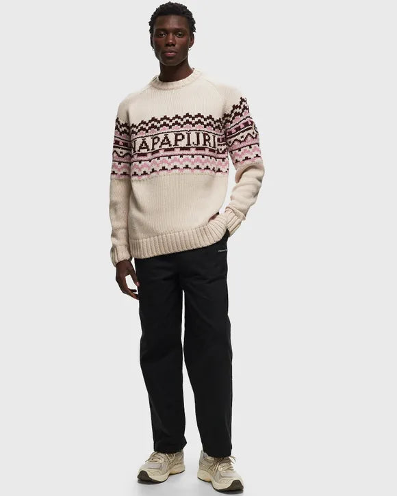 Stylish premium designer sweaters for men featuring a cozy knit pattern and comfortable fit