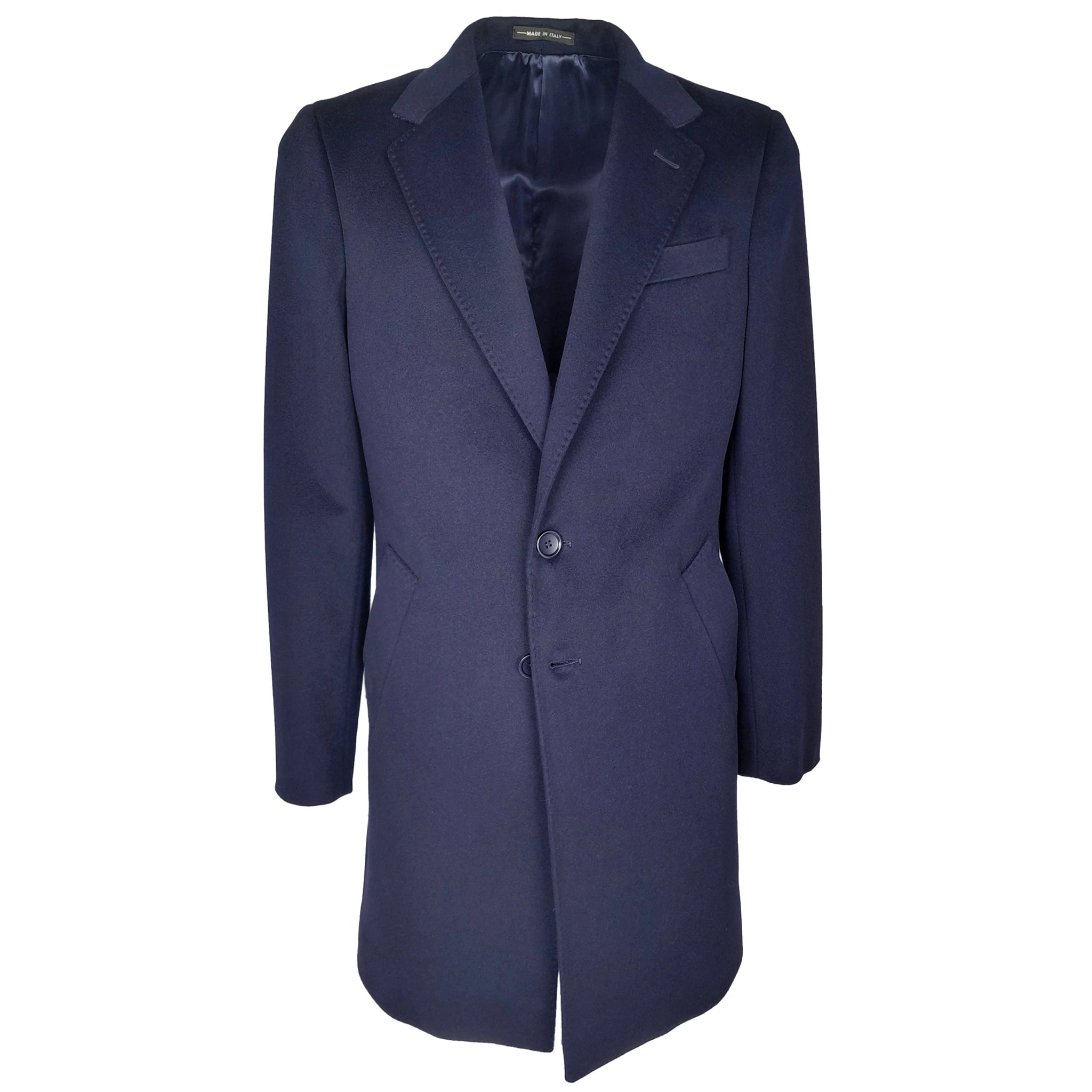 Loro Piana Fabric Coats Blue Man