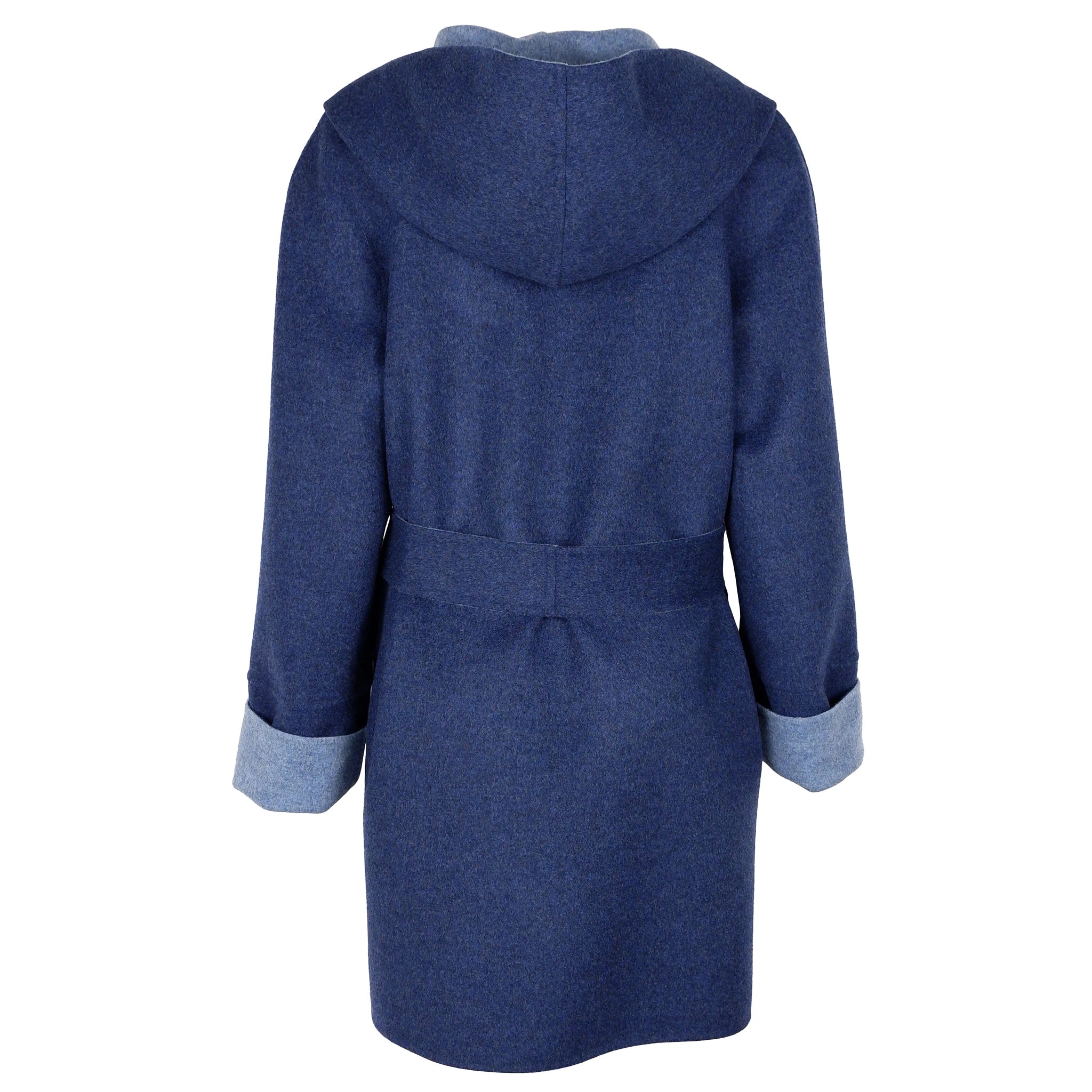 Loro Piana Fabric Coats Blue Woman