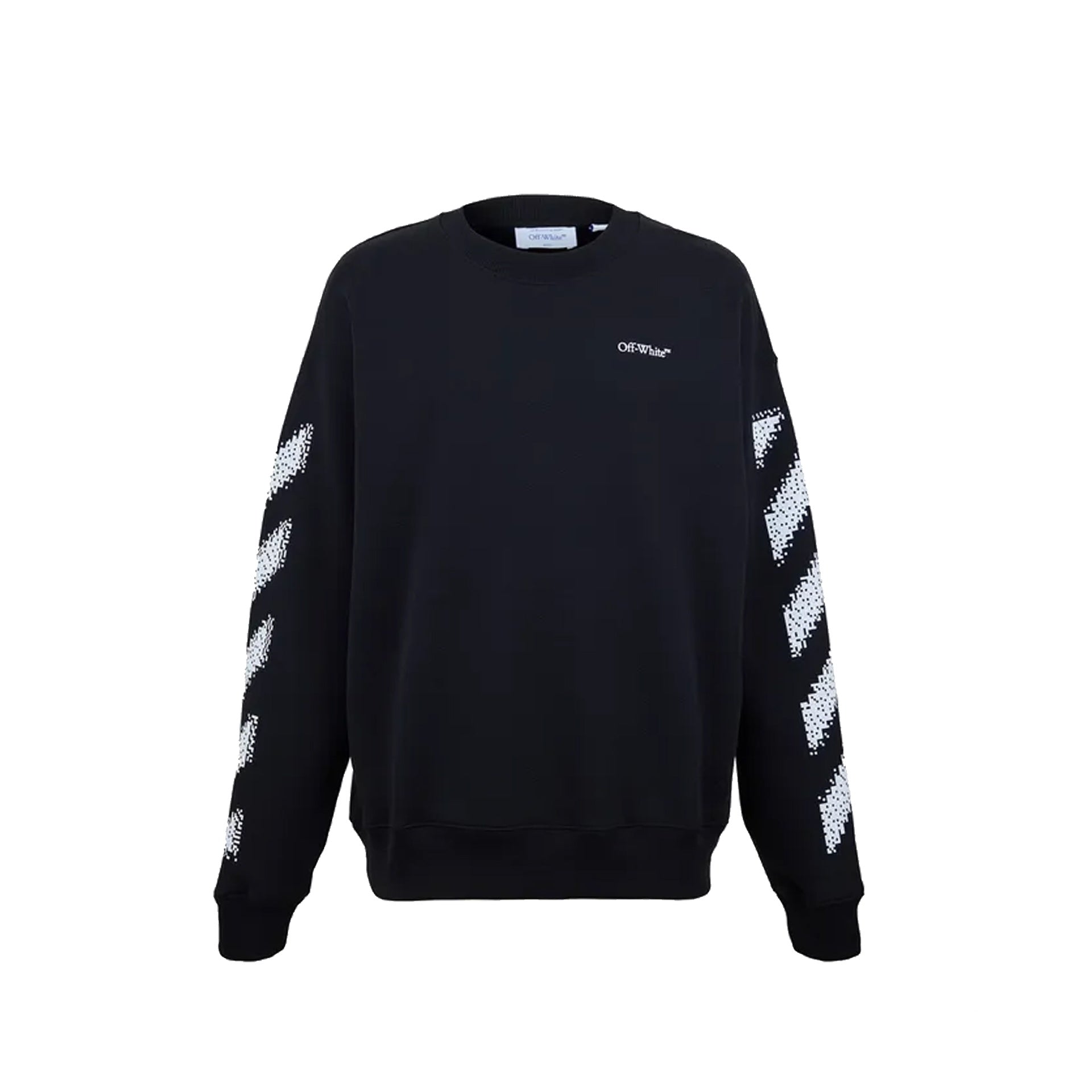 Off White Pixel Diag Sweatshirt