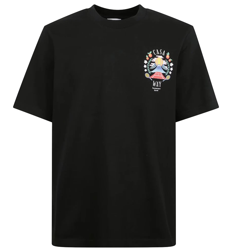 Casablanca T-shirt & Top Black Man