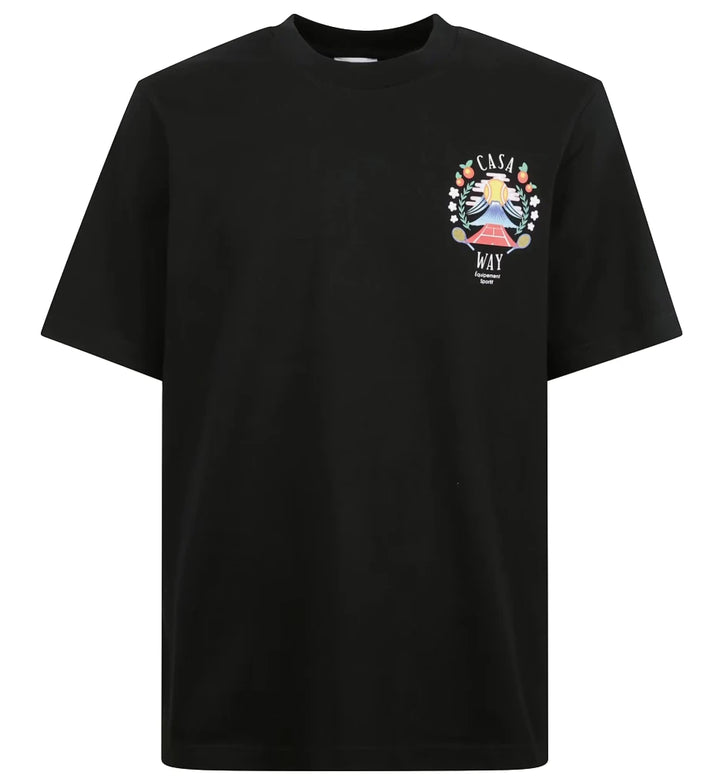 Casablanca T-shirt & Top Black Man