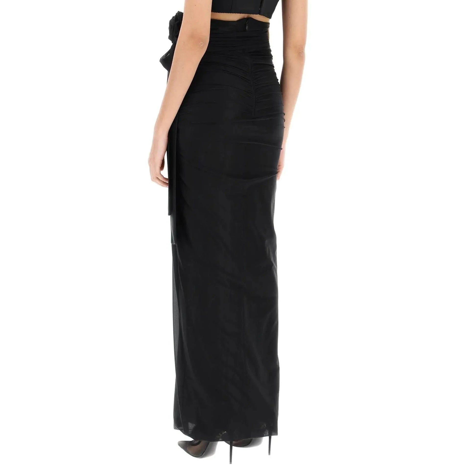 Dolce&Gabbana Jersey Stretch Maxi Skirt