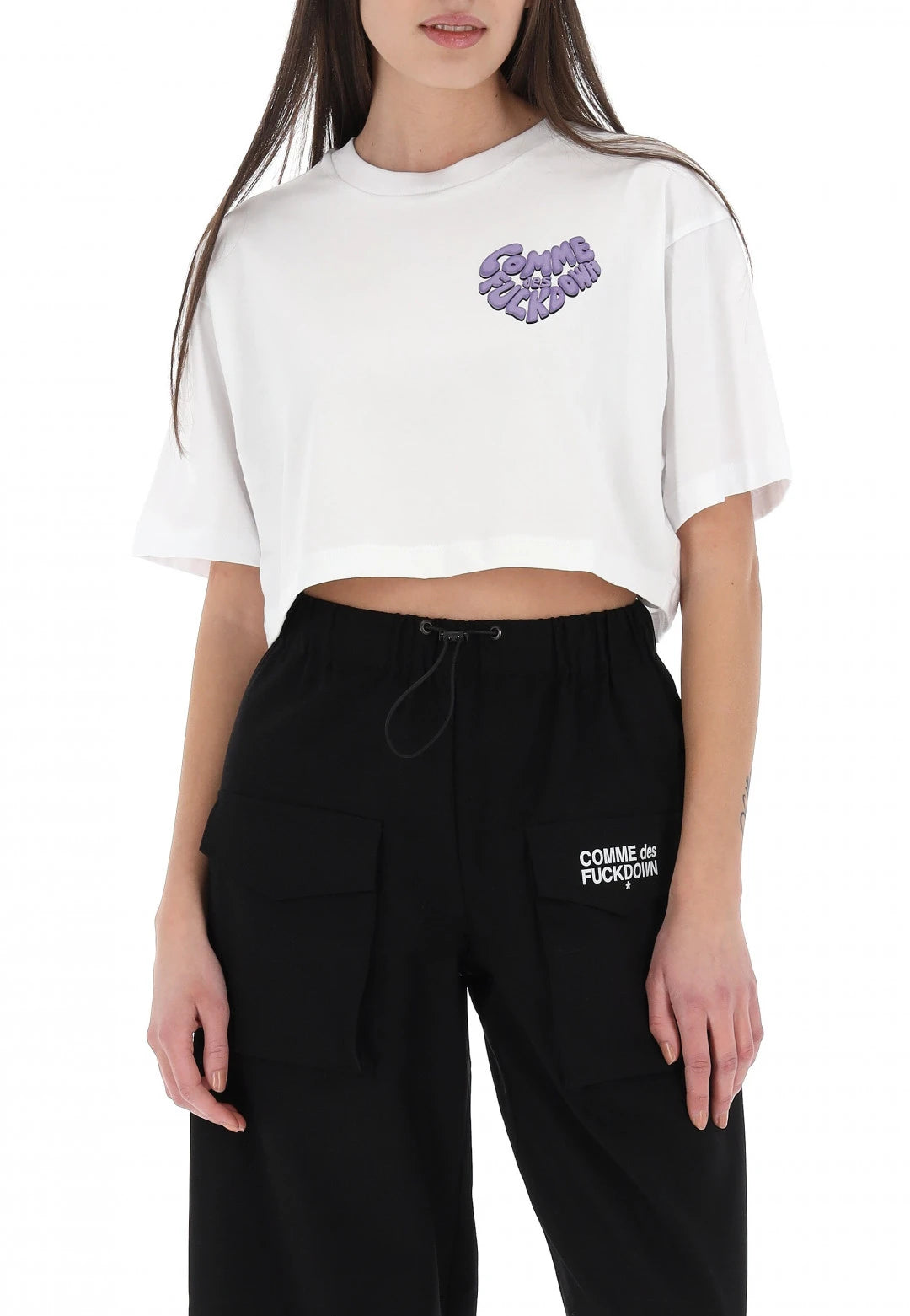 Comme Des Fuckdown T-shirt & Top White Woman