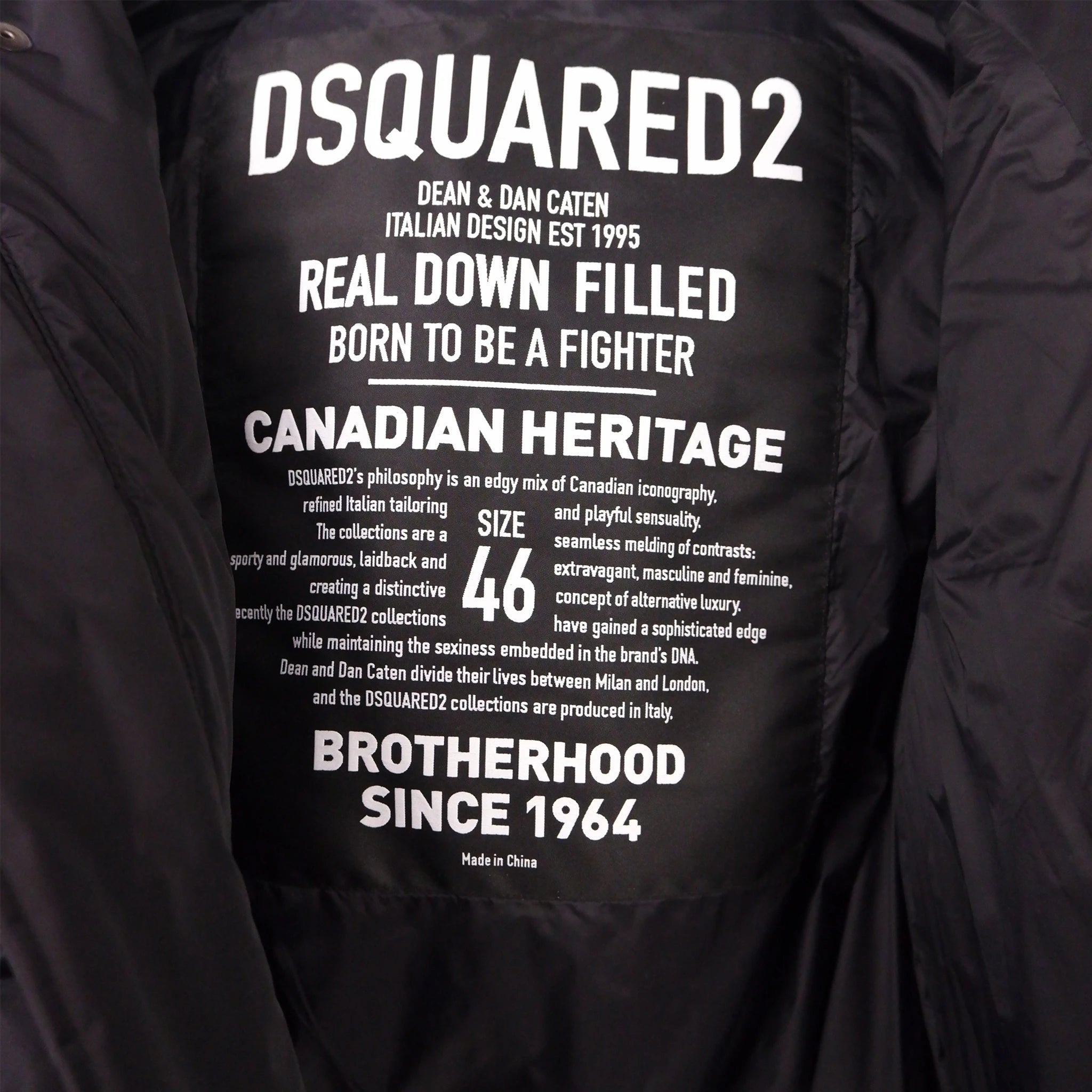 Dsquared2 Jackets Black Man
