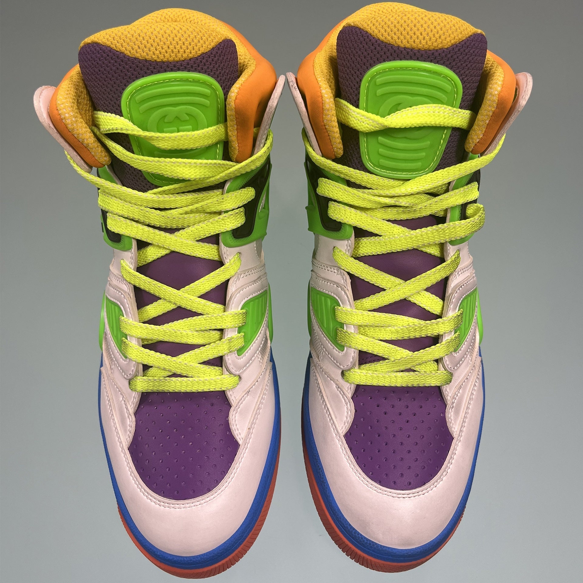 Gucci Leather Basket Sneakers