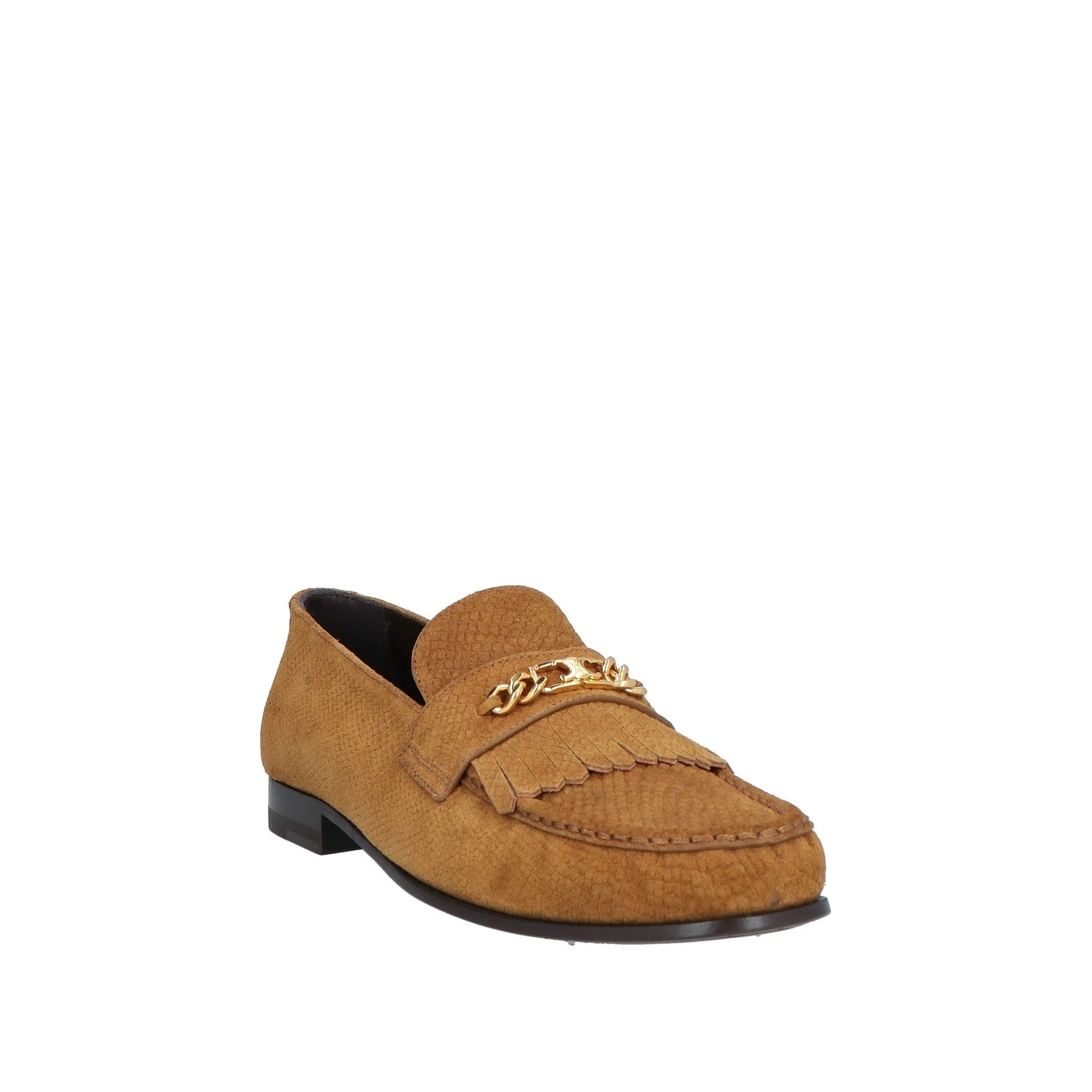 Celine Triomphe Fringes Loafers