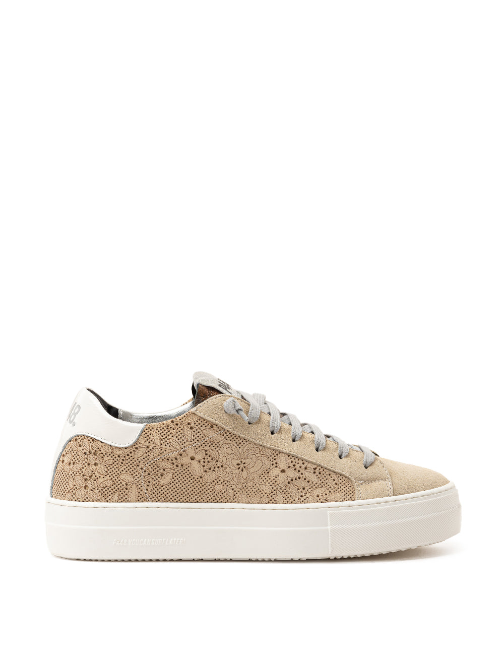 P448 F22THEA-W Beige Sneakers
