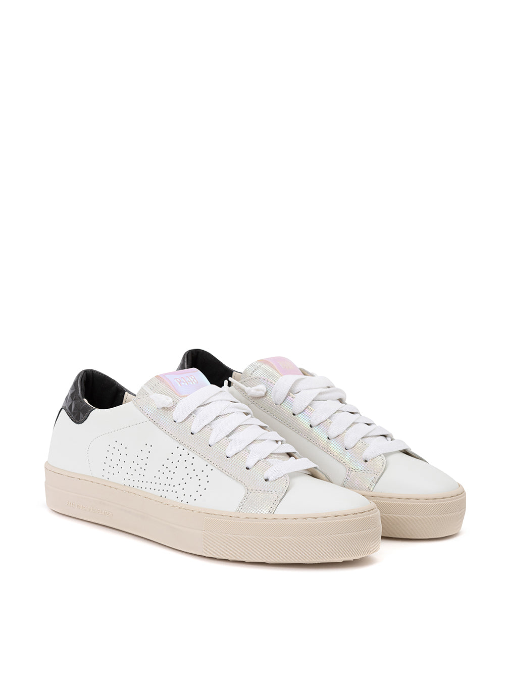 Scarpe da ginnastica in pelle Thea Dark P448