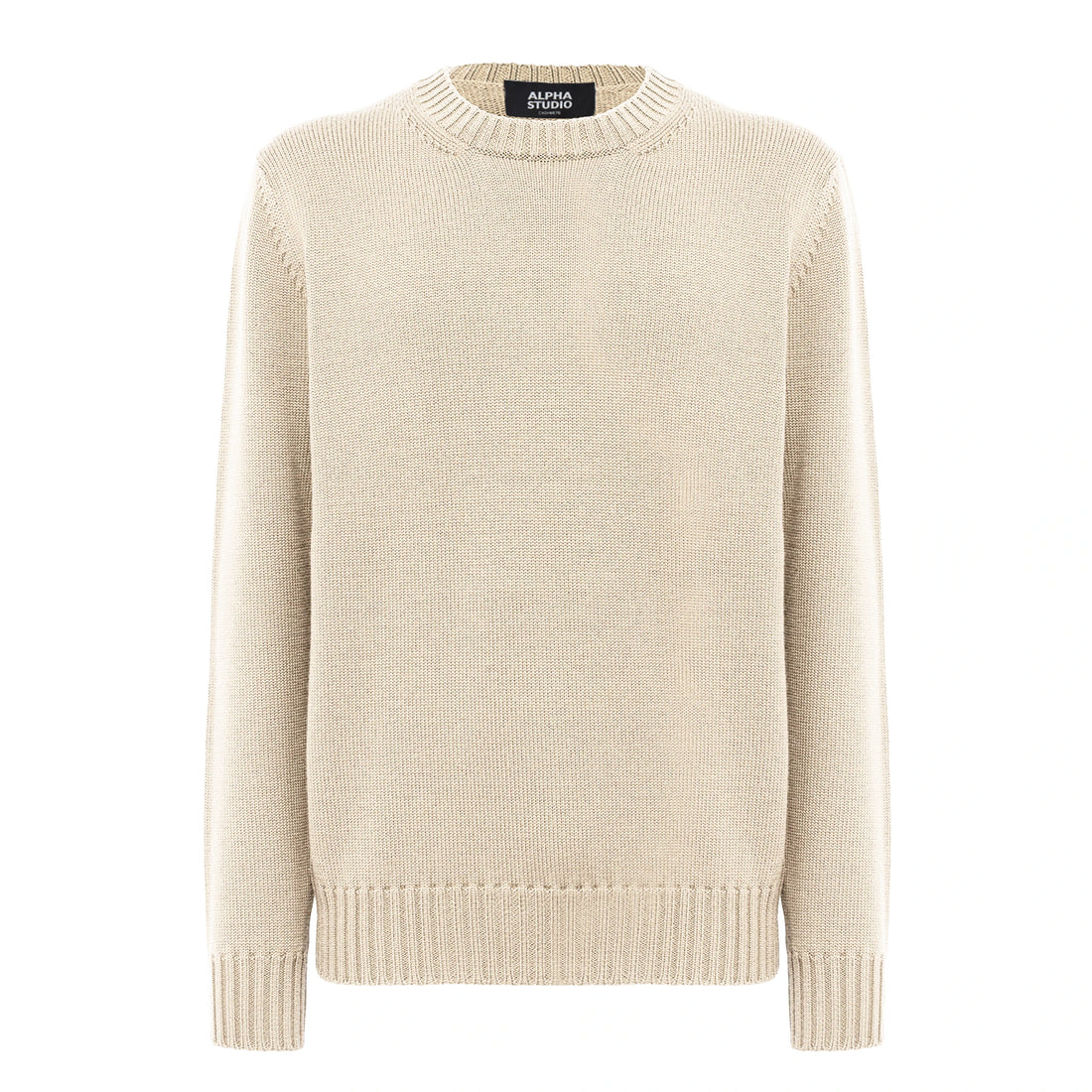 Alpha Studio Sweaters White Man