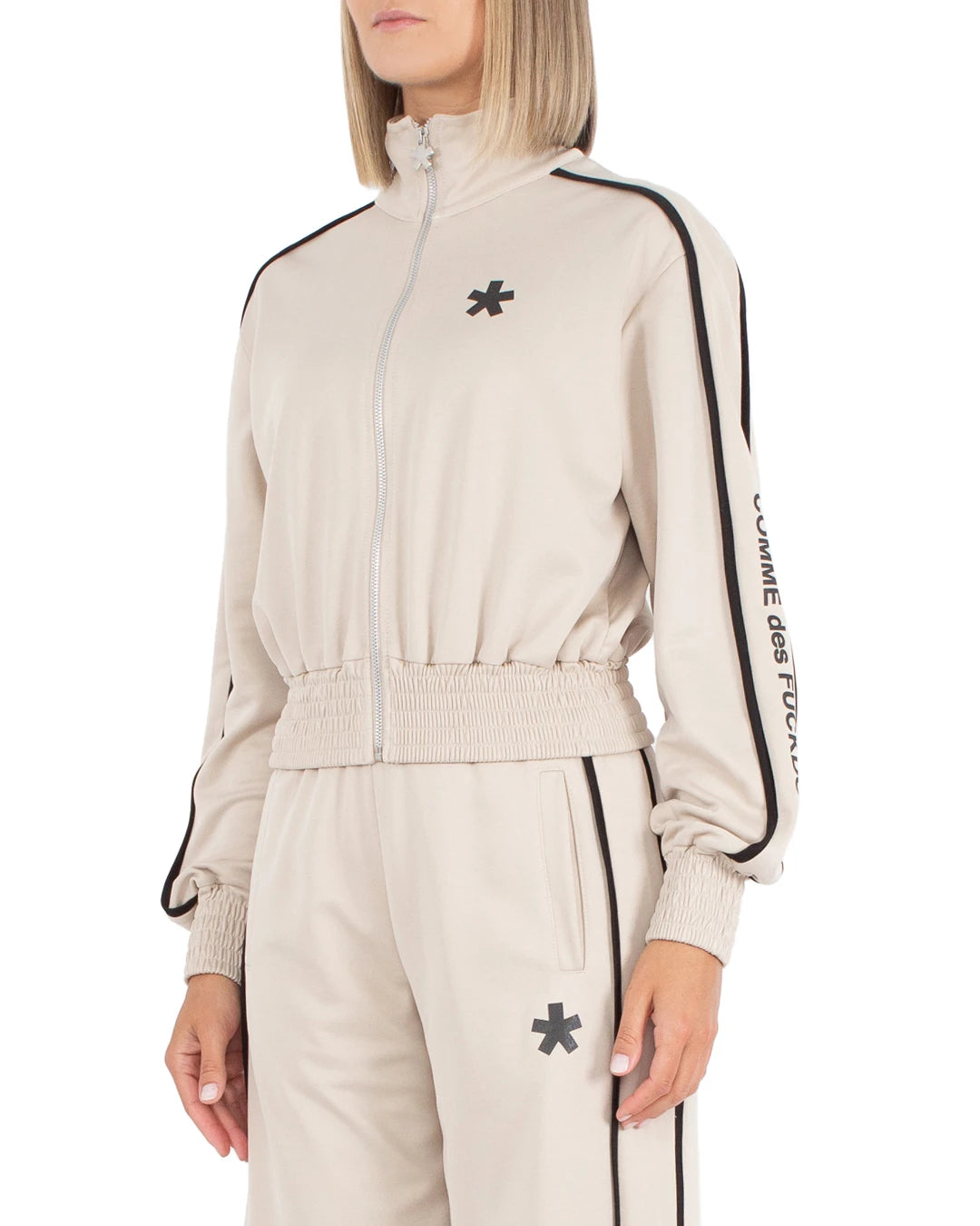 Comme Des Fuckdown Sweatshirts Beige Woman