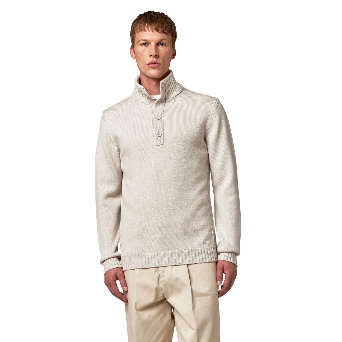 Alpha Studio Sweaters White Man