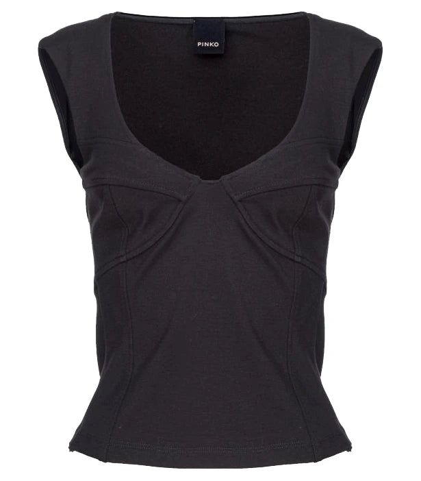 Pinko T-shirt & Top Black Woman