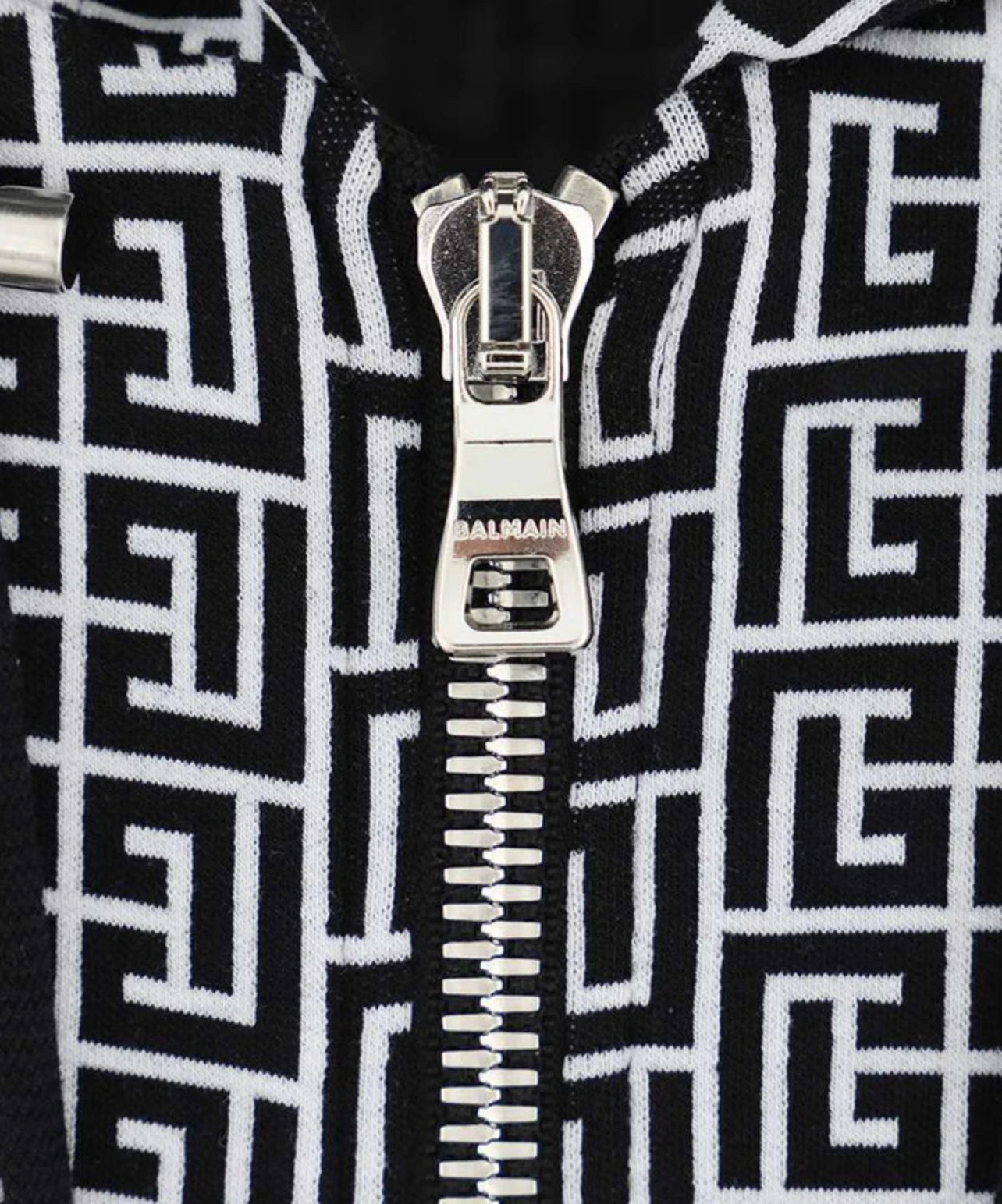 Balmain Sweatshirts Black Man