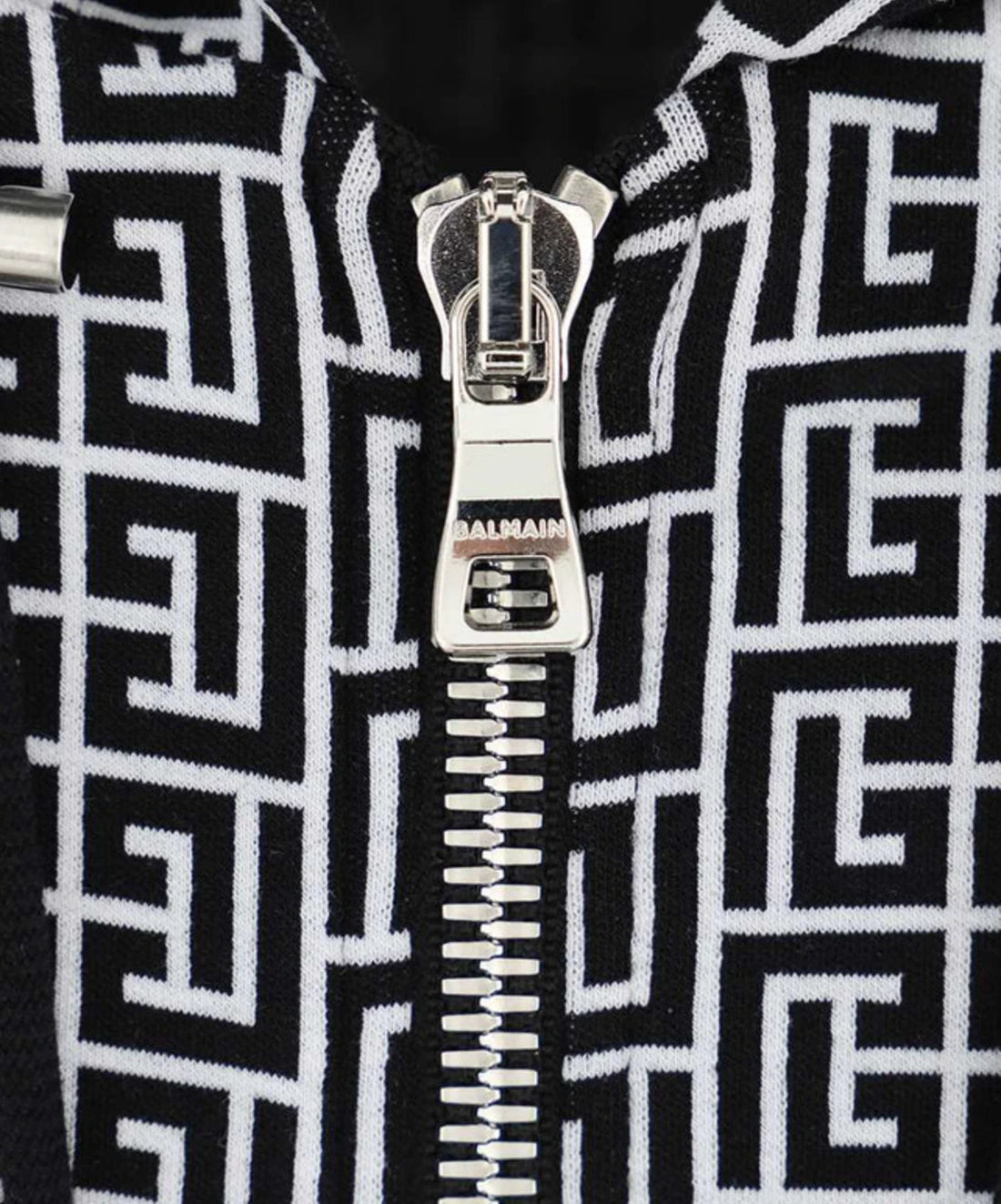 Balmain Sweatshirts Black Man