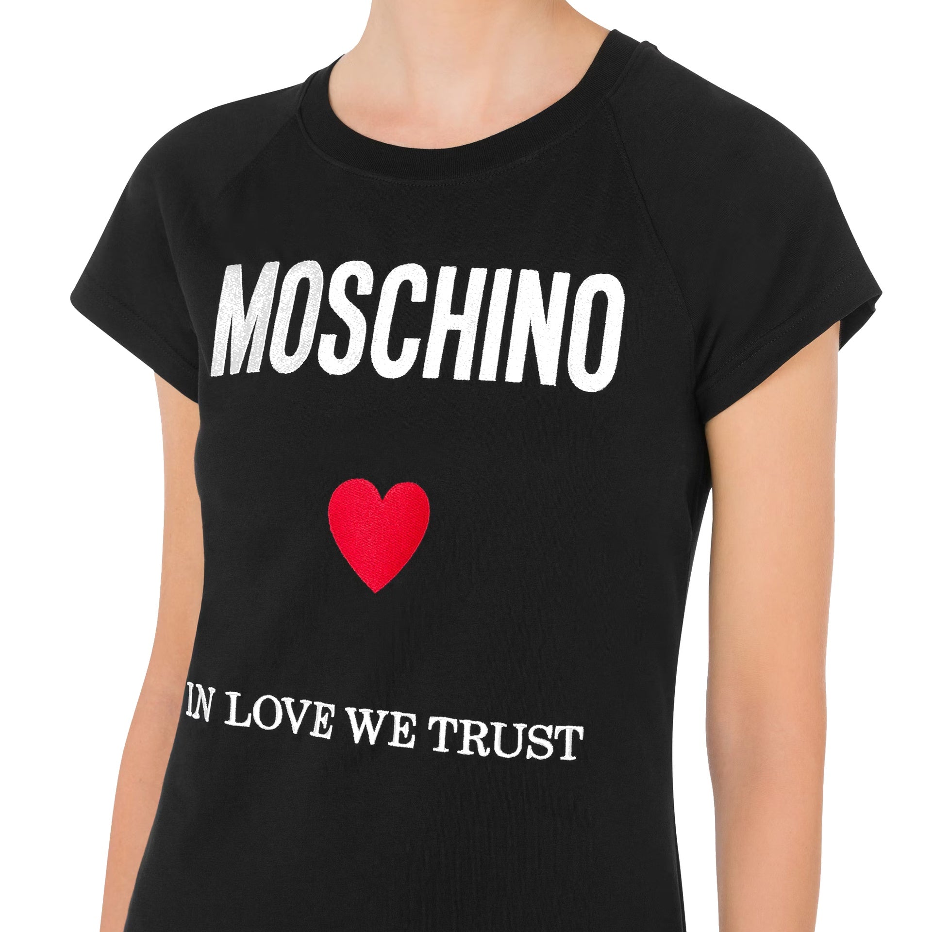 Moschino Couture In Love We Trust Mini Dress